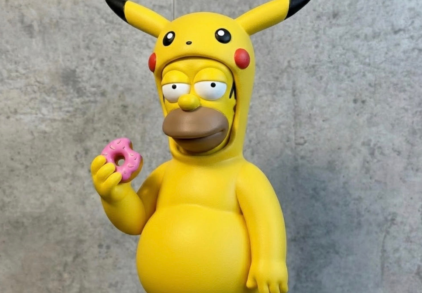 ⚡ Pikachu Homer Crossover Figure – 3D Printed Collectible ⚡