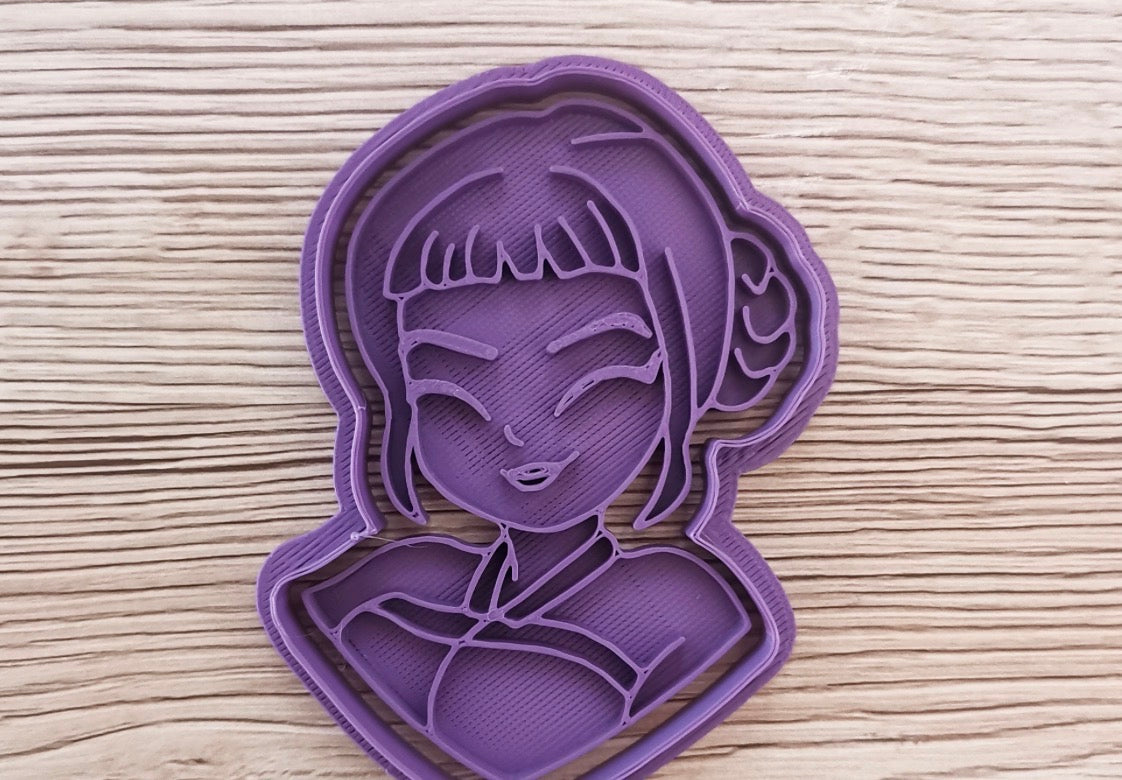 Anime Character Cookie Cutter Set – 3D Printed Baking Tools