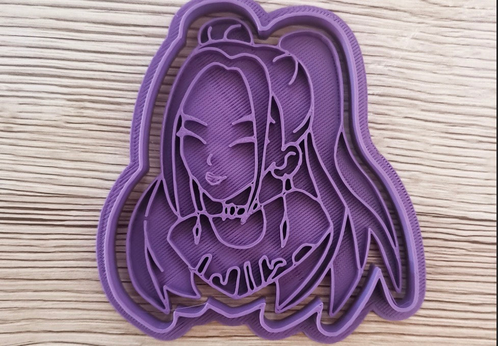 Anime Character Cookie Cutter Set – 3D Printed Baking Tools