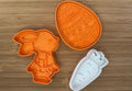 Easter Cookie Cutter Set – Bunny, Egg & Carrot | 3D Printed Baking Cutters | Perfect for Easter Treats