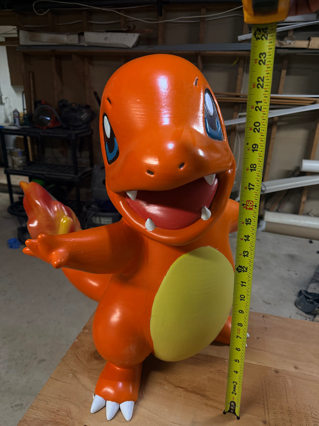 Life size charmander