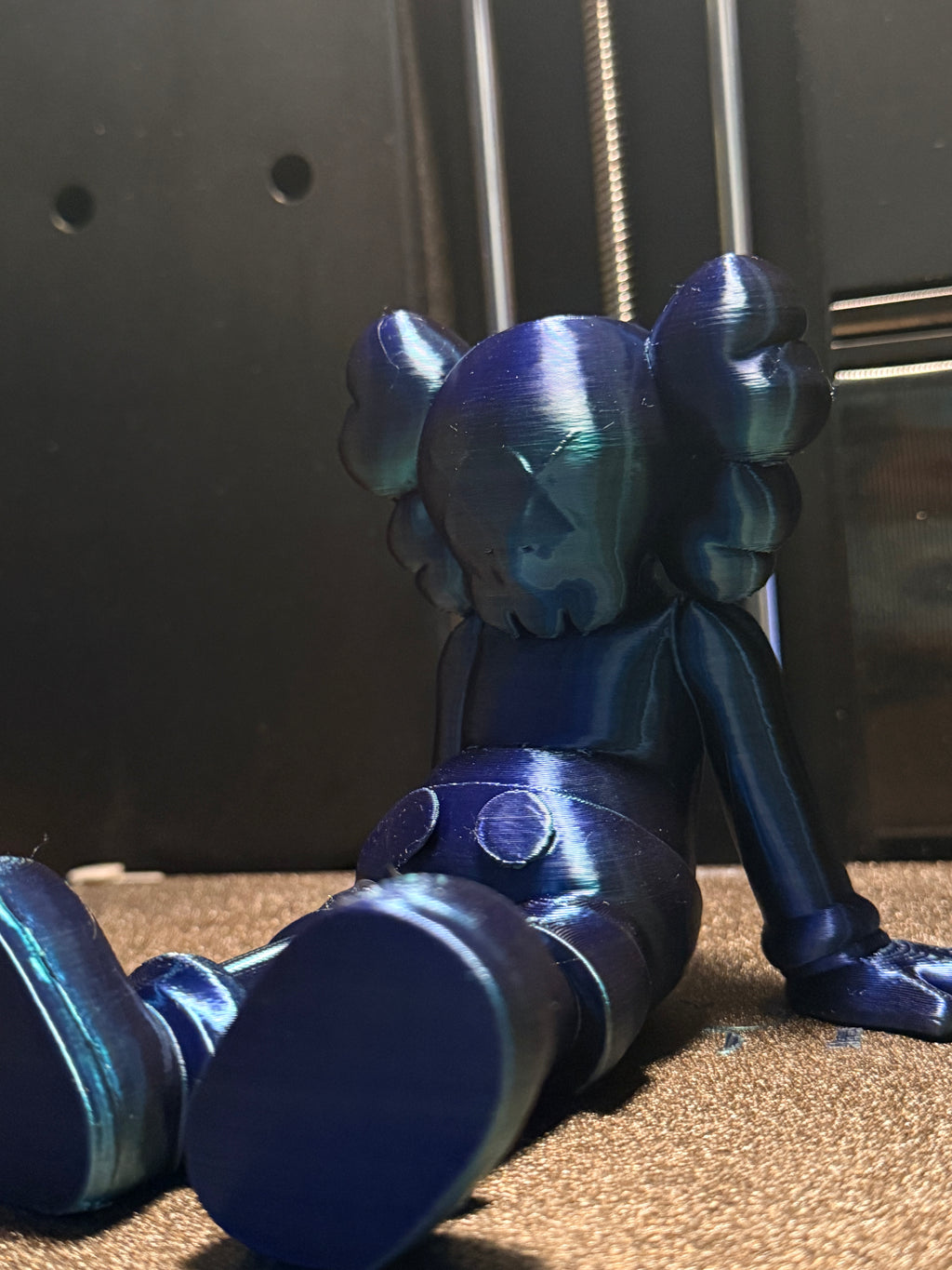 Designer-Inspired 3D Printed Art Figure – Dual Style Edition