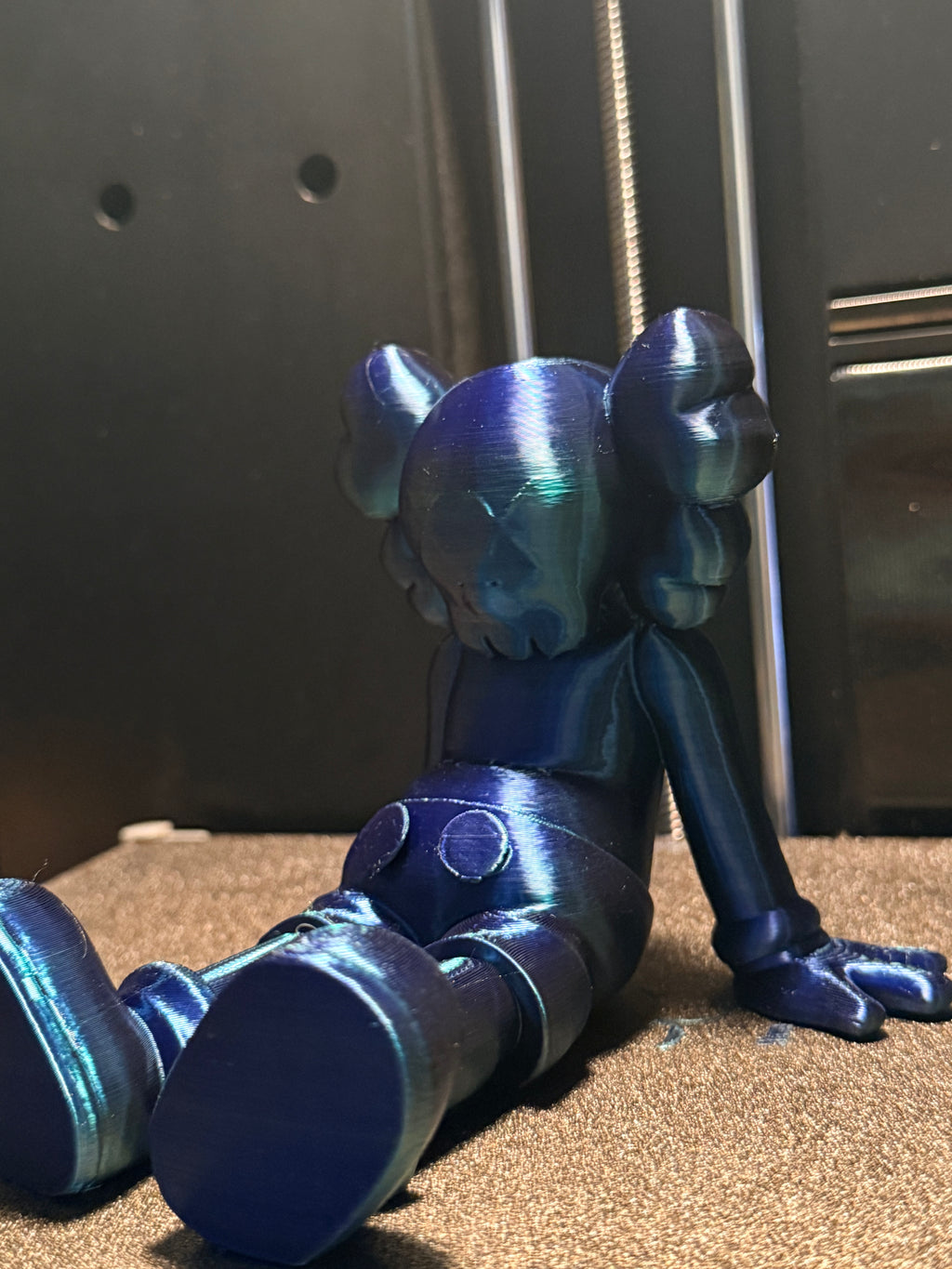 Designer-Inspired 3D Printed Art Figure – Dual Style Edition