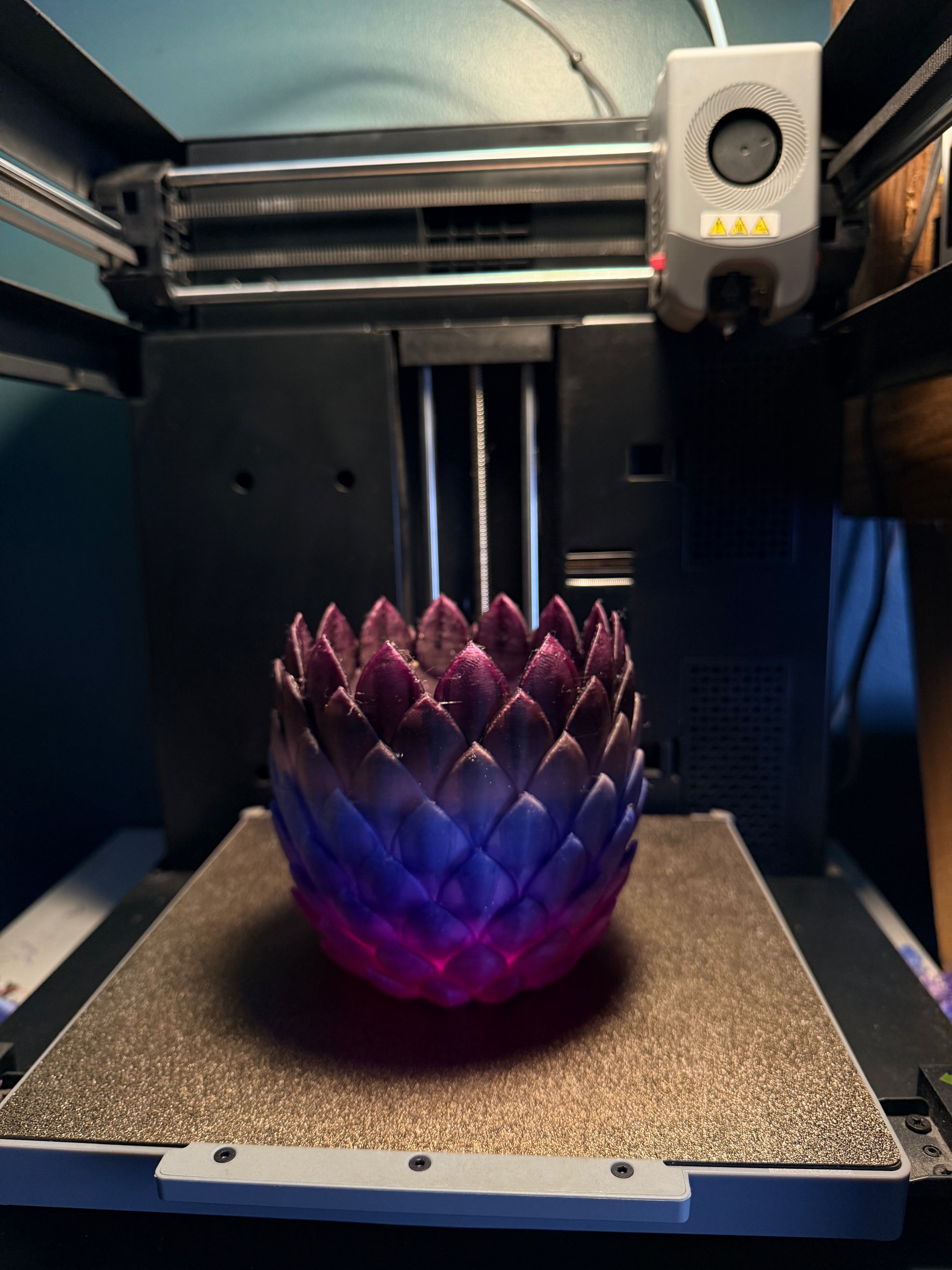 🐉 Dragon pot Planter – Iridescent 3D Printed Flower Pot