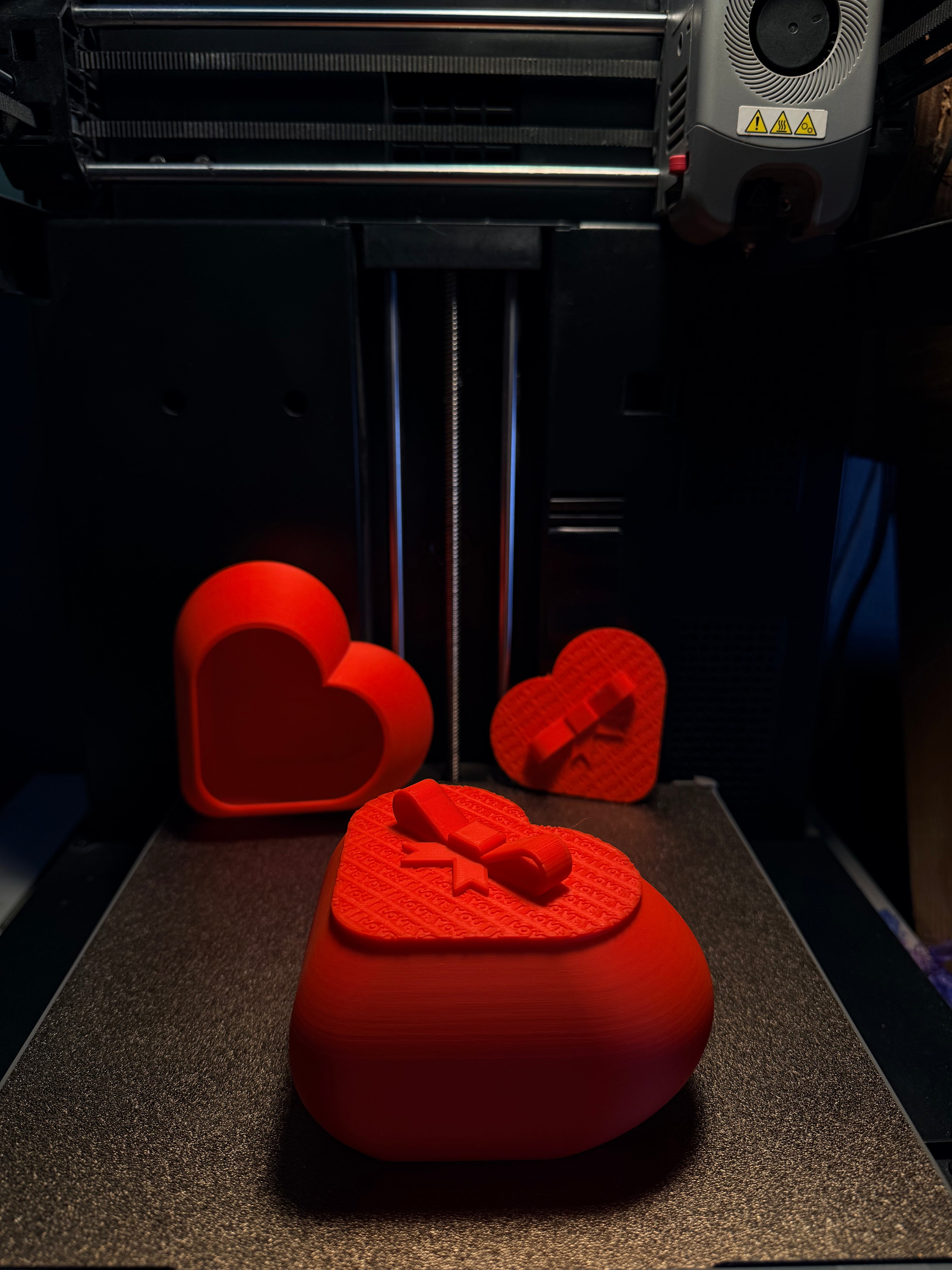 ❤️ 3D Printed Heart Gift Box – Hidden Love Keepsake